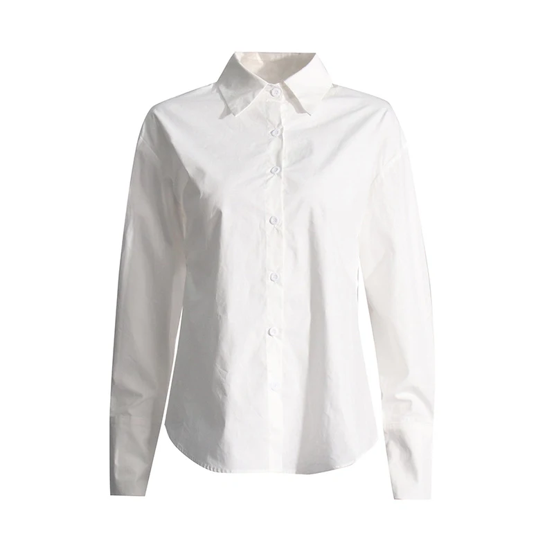 French New Temperamental Minority Design Tied Long Sleeves Shirt For Women — photo 17