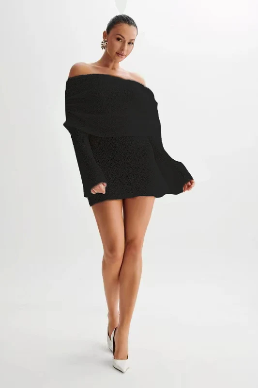 Title 26, Womens Spring Summer Knitted Dress Elegant Par...