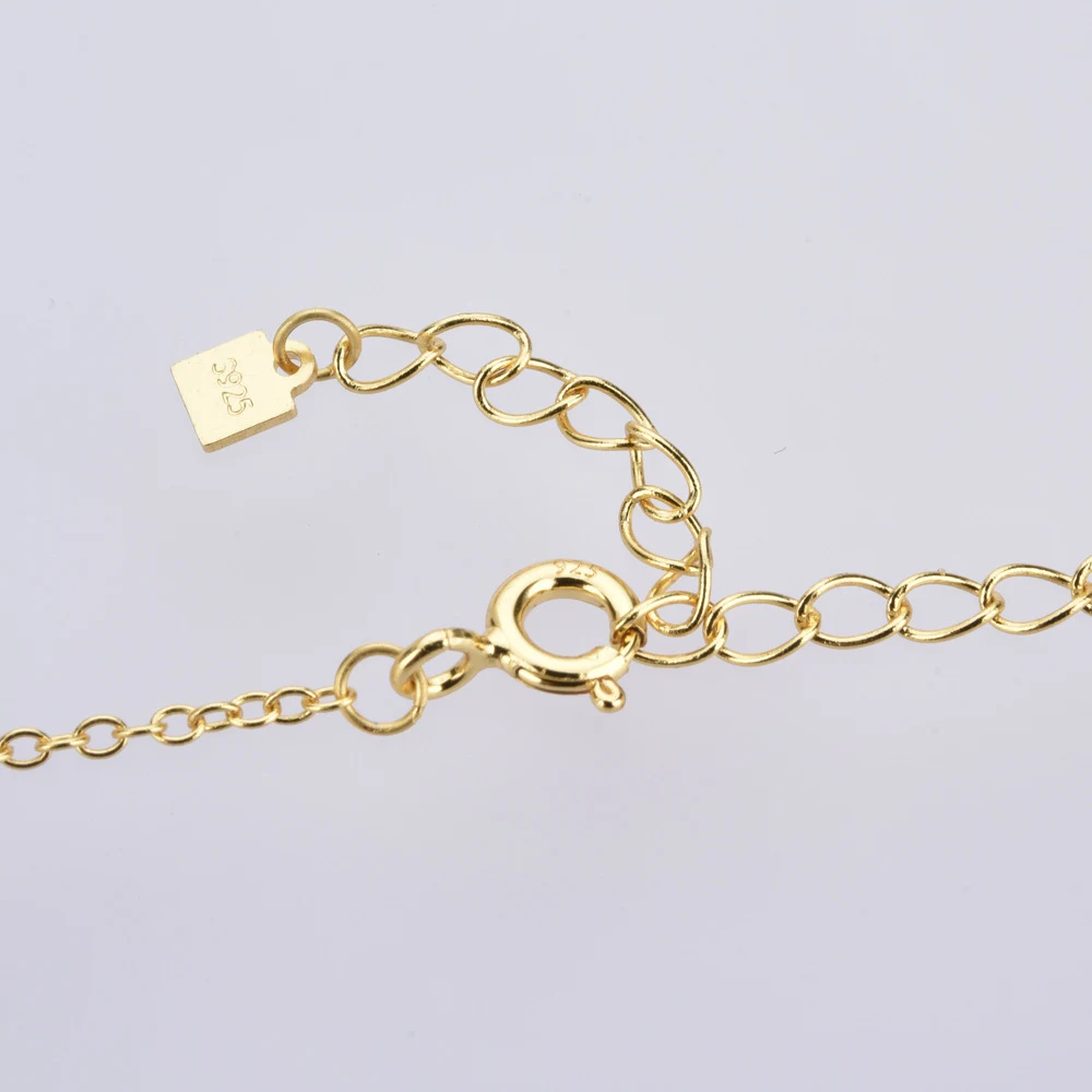 Collana in argento sterling con pendente rotondo piccolo. Semplice e raffinata decorazione per la clavicola. Eleva il tuo stile. — foto 12