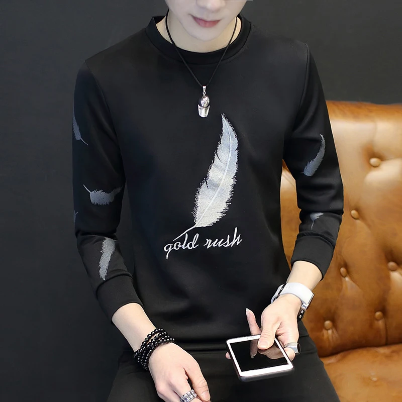 Korean version slim round neck upper garment — photo 1