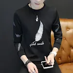 Korean version slim round neck upper garment — photo 1