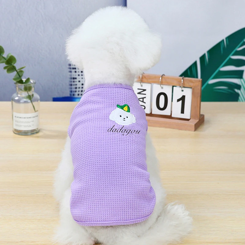Fashion Embroidery Vest for Pet Dogs. Stylish and comfortable apparel perfect for walks. Give your dog a unique and fash — photo 20