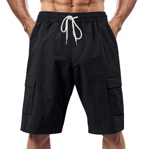 Title 27, Loose Sports And Leisure Solid Color Linen Draw...