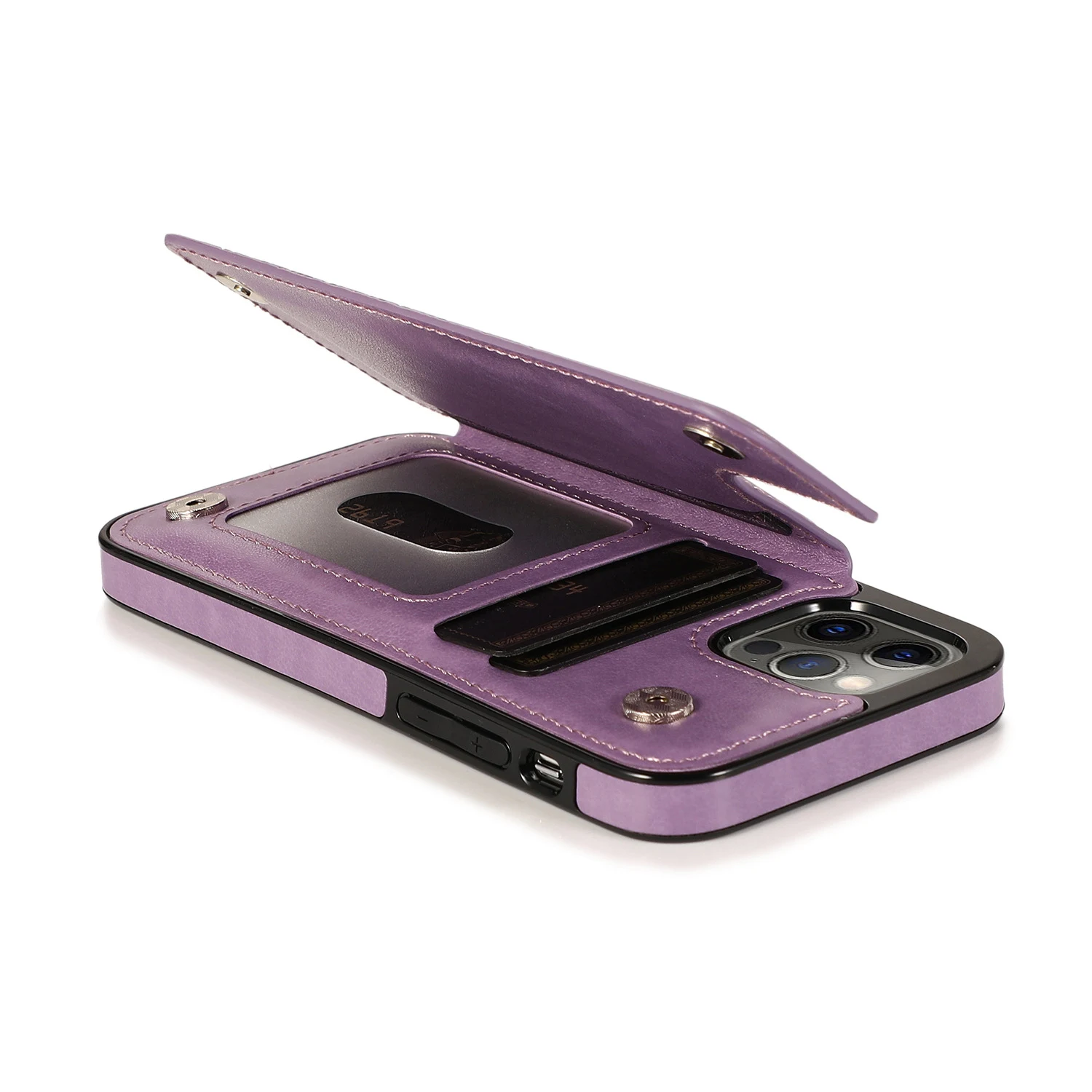 Title 37, Capinha de couro para celular com relevo Mandal...
