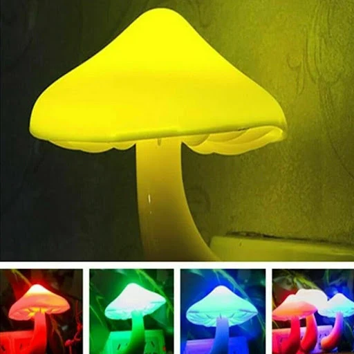 Title 4, Mushroom-shaped LED Lights with Automatic Senso...