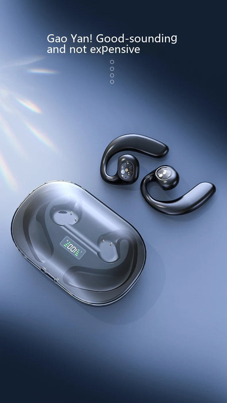 Title 8, Y3 Open Non In Ear Wireless Bluetooth Earphones