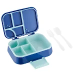Student fruit salad compartment sandwich lunch box, perfect for school lunches, keeps food fresh, practical design. — photo 7