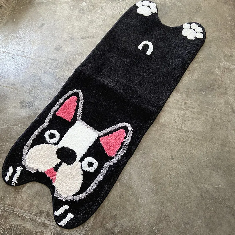 Cartoon Bathroom Door Entrance Bedroom Absorbent Pad, keeps floors dry and clean. Adds a fun and decorative touch to you — photo 17