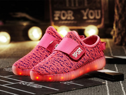 Title 9, Illuminated shoes for kids and adults. Shine in...