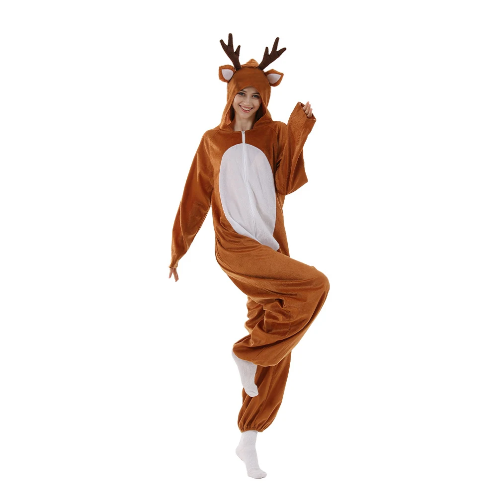 Stage Costume Bar Mall Reindeer Costume, a festive outfit perfect for events, parties, and holiday promotions. — photo 1
