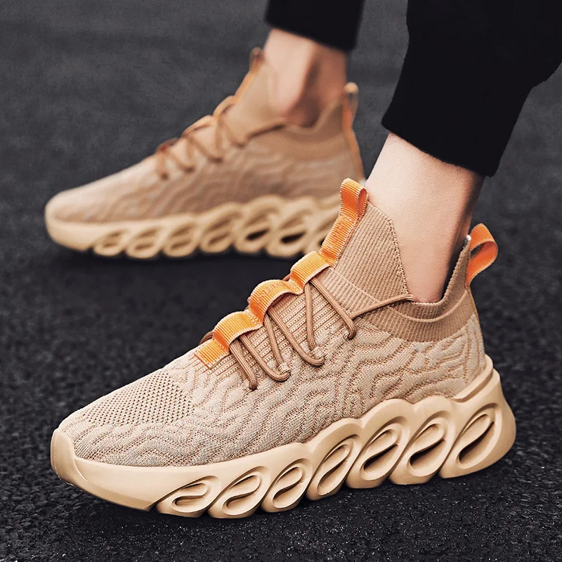 Title 2, Heren Fly Woven mesh casual sportschoenen. Adem...