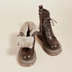 Retro British Style Small Man Platform Ankle Boots, offering vintage flair and all-day comfort. Perfect for adding a tou — photo 9