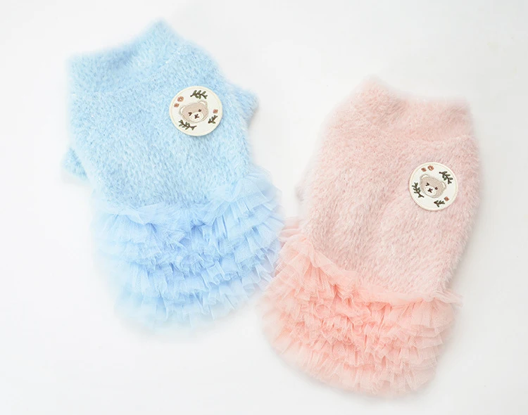 Autumn And Winter New Pet Dog Cat Skirt Kitten Clothes, keeping your pet warm and stylish during the colder months, perf — photo 8