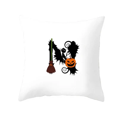 Fronha criativa de decoração de Halloween para casa, escritório, com tecido pele de pêssego. Diversão e estilo garantidos! — foto 19