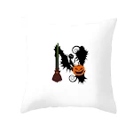 Fronha criativa de decoração de Halloween para casa, escritório, com tecido pele de pêssego. Diversão e estilo garantidos! — foto 19