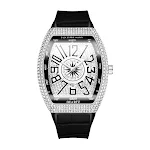 Pulseira de relógio simples Yacht Diamond Retro, um toque retrô com elegância náutica. Conforto e estilo para uso diário. — foto 6