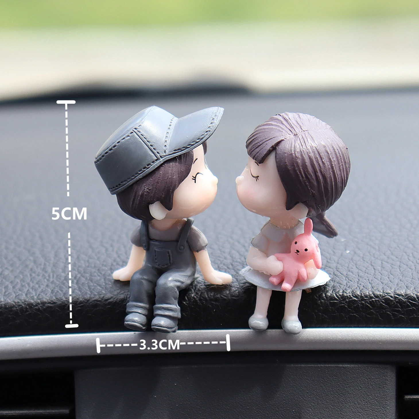 Decorative Ornaments For Couples in Car. Enjoy romantic trips and personalize your vehicle with charm and a unique style — photo 4