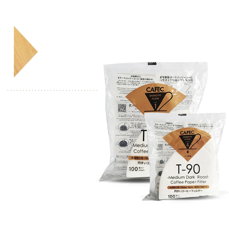 Japan Imported Hand-pushed Coffee Filter Paper for drip coffee, superior taste, easy to use and disposable, for the perf — photo 8