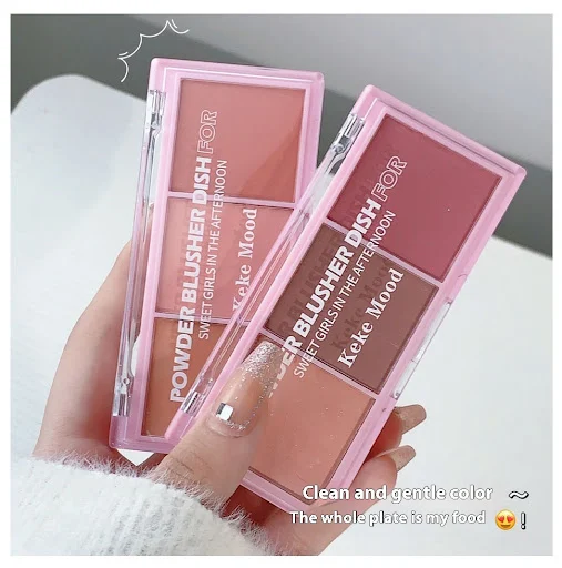 Title 1, Afternoon Blusher Plate Natural Matte Long-last...