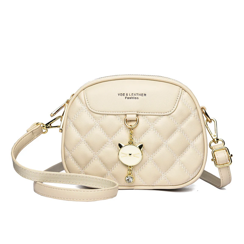Bolsa Quadrada Pequena Fashion Três Camadas Grande Capacidade Bolsa Mensageiro de Ombro Combinação Perfeita Leve Seus Essenciais com Estilo e Conforto — foto 11