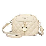 Bolsa Quadrada Pequena Fashion Três Camadas Grande Capacidade Bolsa Mensageiro de Ombro Combinação Perfeita Leve Seus Essenciais com Estilo e Conforto — foto 11