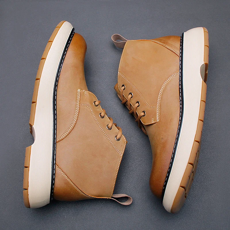 Britse Martin heren winter warme casual laarzen. Ideaal voor comfort en warmte tijdens de koude wintermaanden. — foto 2