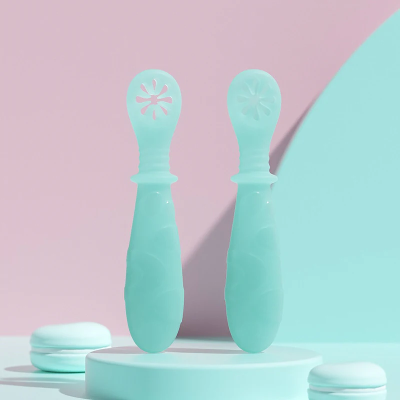 Title 3, Colher de silicone macia para suplementos alime...