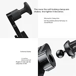 Gravity Car Phone Mount with Gravity Navigation, Air Vent Outlet, Secure Hold, Easy Use, Enjoy a Comfortable and Safe Dr — photo 2