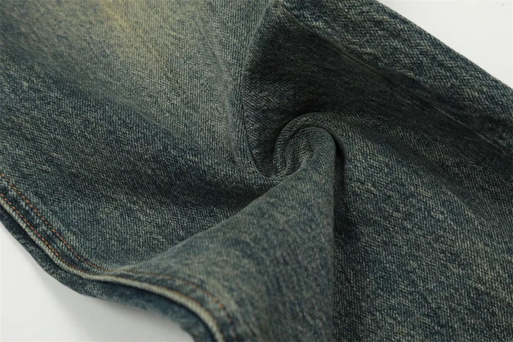 Men's Denim Wide-leg Casual Pants for ultimate comfort and style. Perfect for everyday wear, these jeans offer a relaxed — photo 1