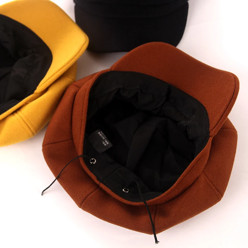 Title 13, British vintage woolen painter octagonal hat, s...