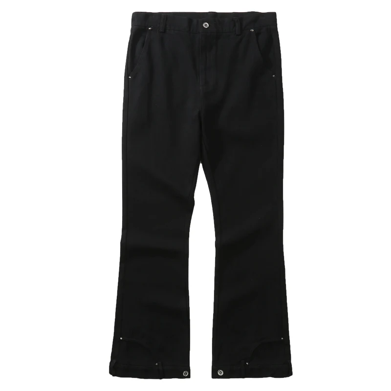 Title 5, Mens Trendy Overalls Brand Loose Wide-leg Soli...
