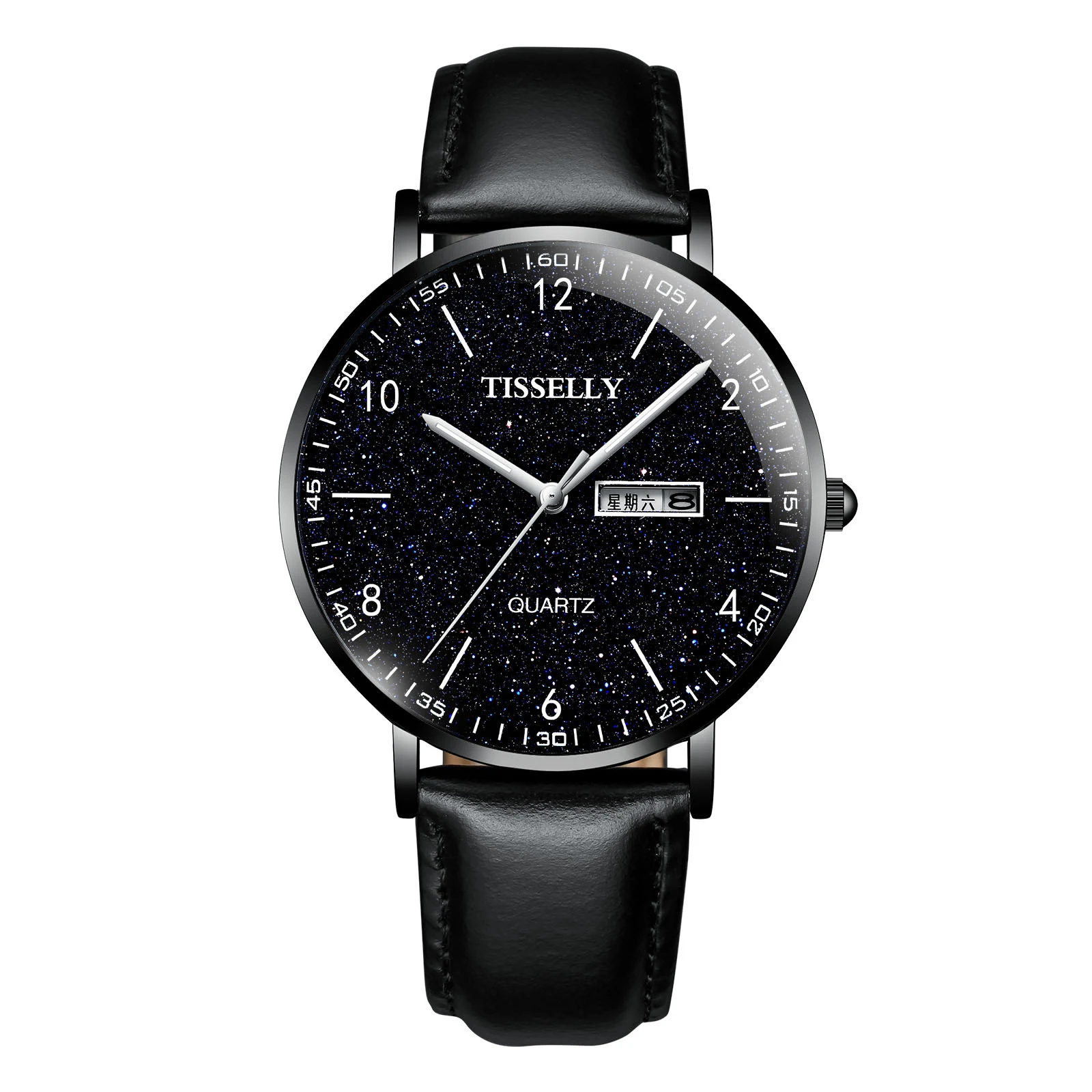 Relógio de quartzo simples para homens de negócios. Elegância e precisão para o profissional moderno. Design clássico, movimento confiável e estilo atemporal. — foto 7