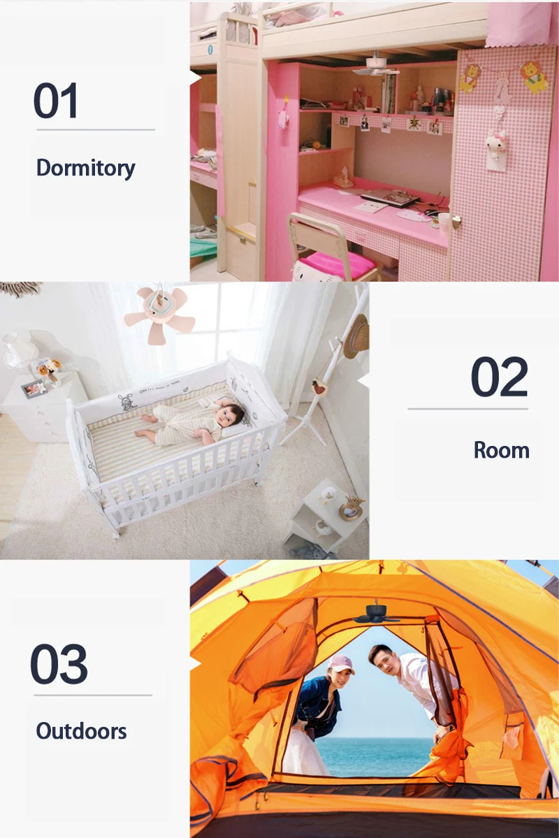 Title 5, Remote Control Timing USB Powered Ceiling Fan A...