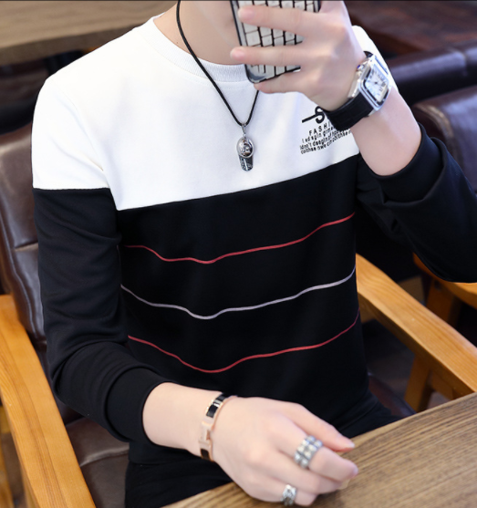 Title 7, Camiseta masculina de manga longa tipo suéter, ...