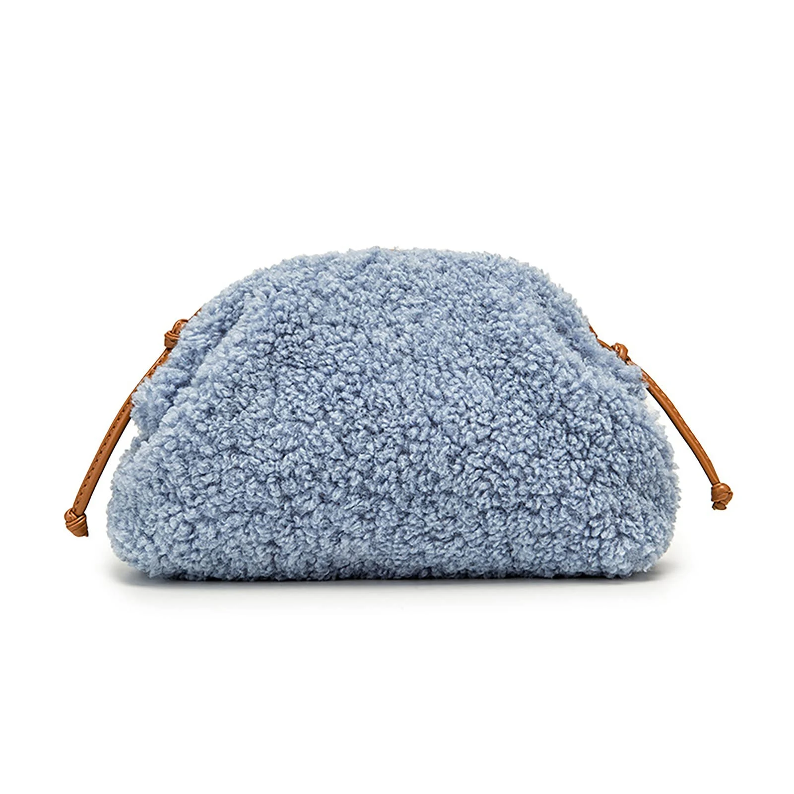 Nova Bolsa Nuvem de Lã Feminina Fashion Macia e Espaçosa Perfeita para Uso Diário Design Moderno Conforto e Elegância em um Só Acessório — foto 1