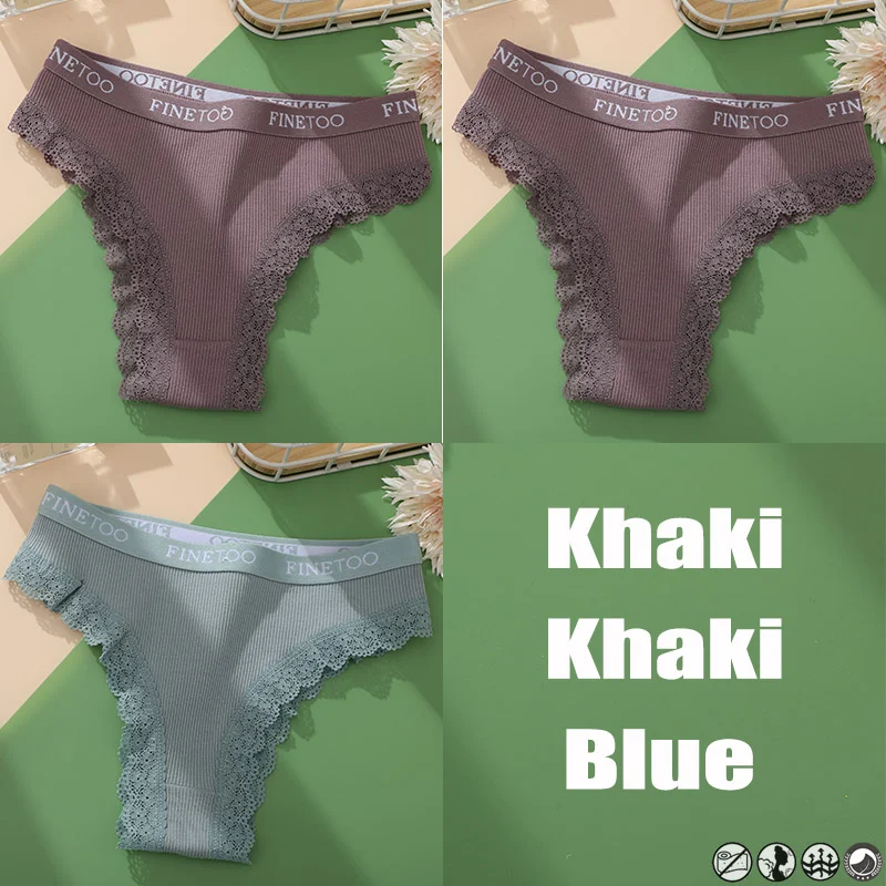 Ladies Briefs High Slit Lace Panties for ultimate comfort and allure. Experience elegance with this feminine lingerie th — photo 19