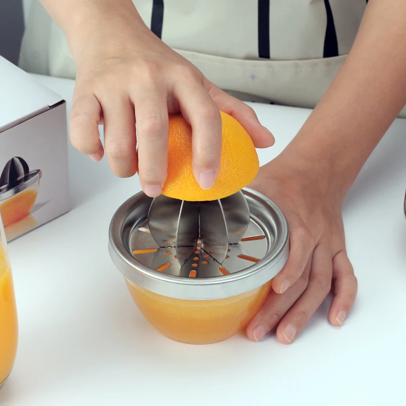 Stainless Steel Manual Fruit Juicer, Extract Fresh Juices Easily, Simple to Use and Clean, Perfect for a Healthy Lifesty — photo 3