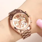 Rose gold white