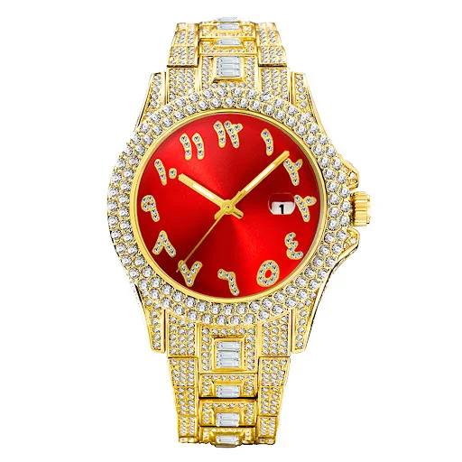 Title 4, Montre à quartz étanche pour homme daffaires a...