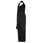 Modieuze, elegante en sexy backless splitjurk — foto 2