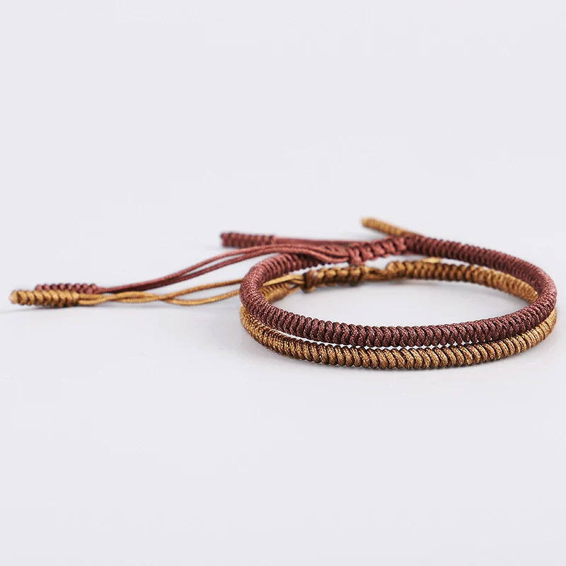 Title 2, Pulseira Tecida à Mão Nova Dorje Knot Corda de ...