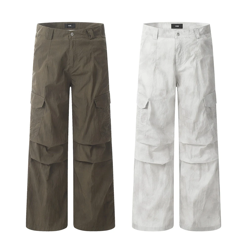 Title 13, Inkjet Casual Wide-leg broek voor heren, stijlv...
