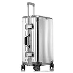 Mala Trolley Liga de Alumínio e Magnésio Grande Capacidade para Viagens Leve e Resistente Perfeita para Bagagem de Férias — foto 2