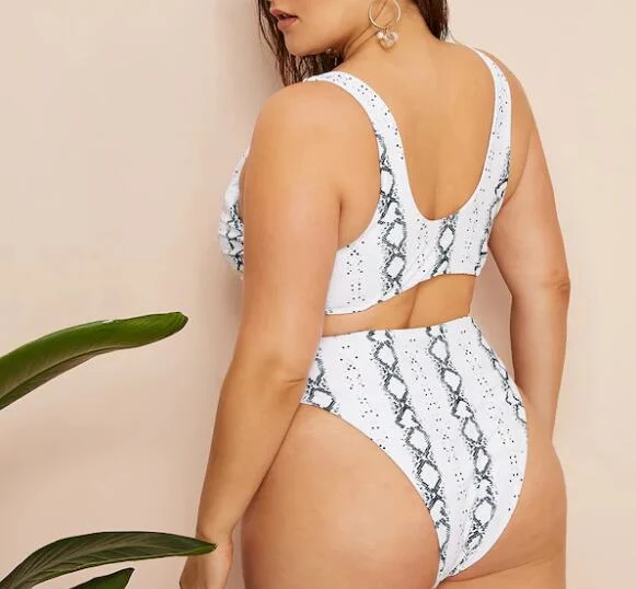 Title 3, Traje de baño sexy de talla grande para mujer, ...