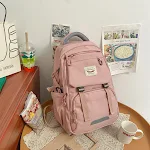Mochila Feminina Resistente de Grande Capacidade Design multicamadas para organização e durabilidade. Ideal para viagens, trabalho ou estudo. — foto 4