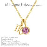 October Pink Scorpio