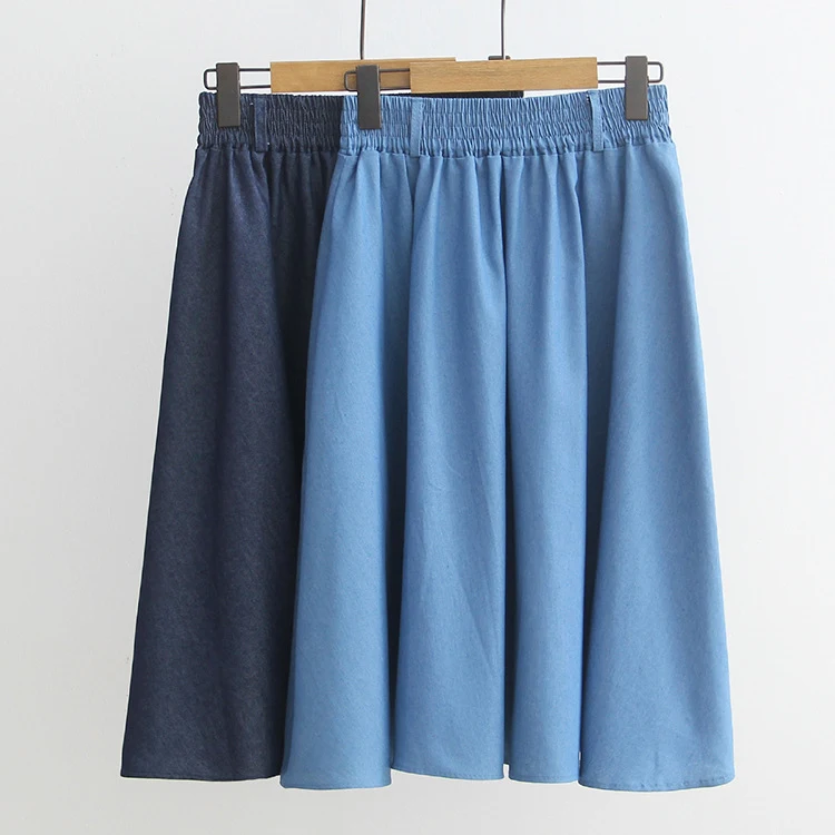 Title 3, Saia Jeans Midi Feminina Desfrute de conforto e...
