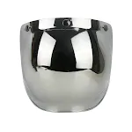 Single lens silver plated