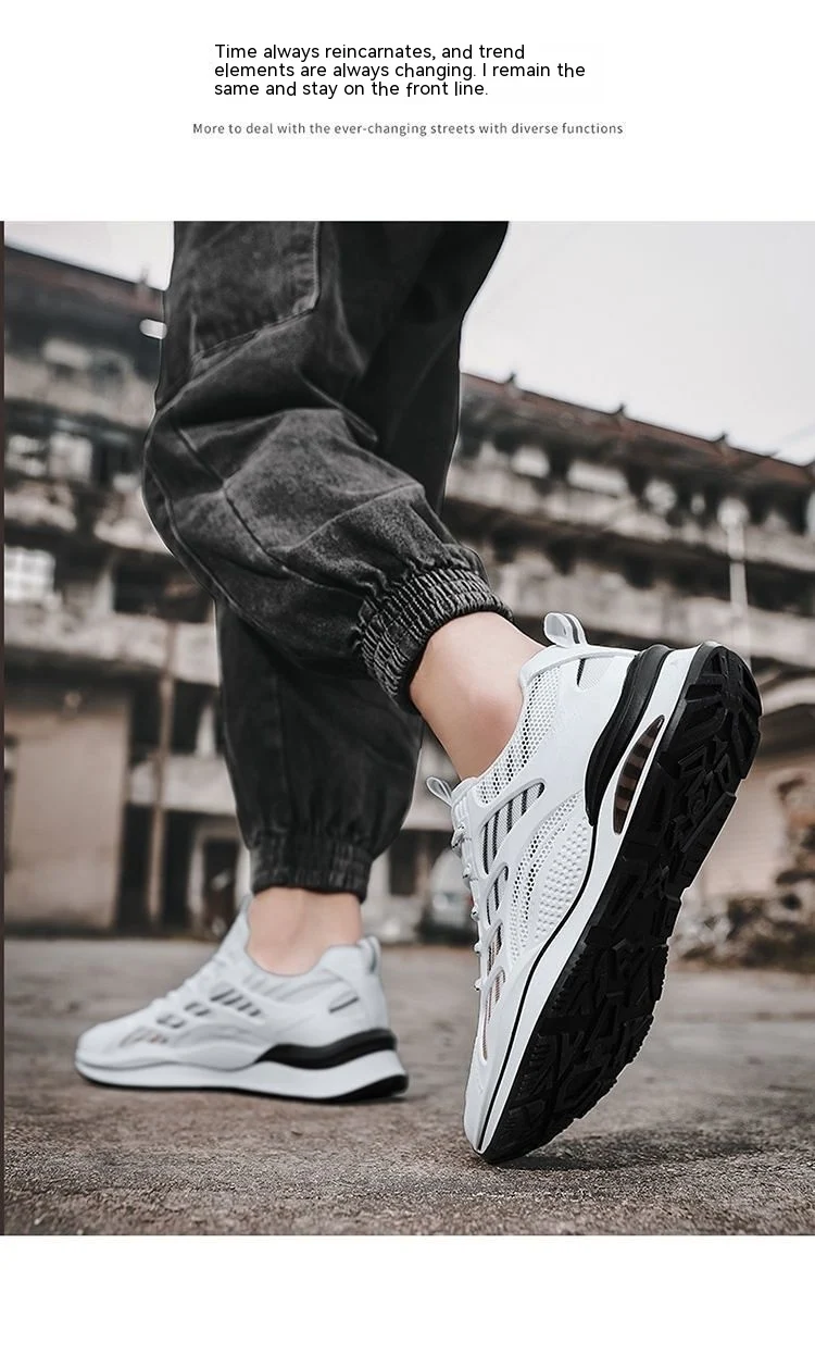 Scarpe casual sportive selvatiche da uomo alla moda autunnale. Comode, eleganti e perfette per lo sport e il tempo libero. Design moderno e versatile. — foto 17
