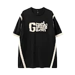 Camiseta retrô de manga curta para casais, homens e mulheres. Conforto e estilo vintage para looks casuais e cheios de personalidade. — foto 2